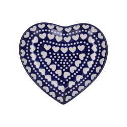 Hart schaal medium Blue Valntine Bunzlau Castle  1959-375E