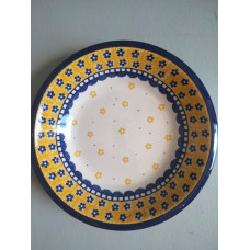 Diep bord Ø:  21 cm Yellow Provence Bunzlau Castle
