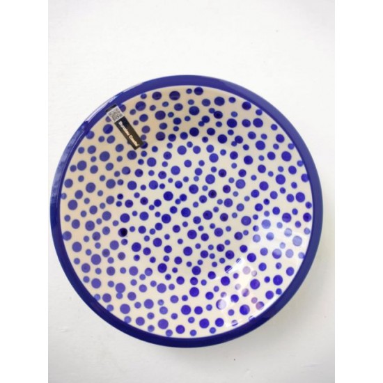 Diep bord Ø:  21 cm Indigo Bunzlau Castle
