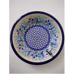 Diep bord 1026-3316 Blue Garden  Bunzlau Castle 