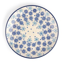 Ontbijtbord bord plate 20 cm Christmas Stars Bunzlau Castle 1086-2411