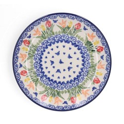 Ontbijtbord 20 cm Tulip Hearts Bunzlau Castle 1086-3369