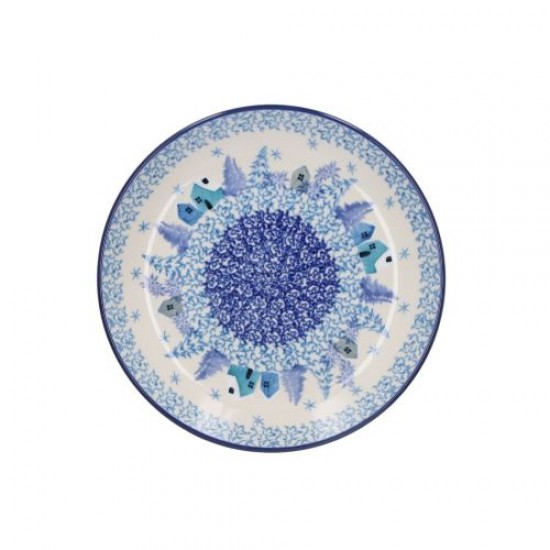 Ontbijtbord bord plate 20 cm Winter Bunzlau Castle 1086-3452