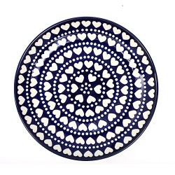 Dinerbord bord 25,5 cm Blue Valentine Bunzlau Castle 1257-0375e