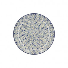Dinerbord bord plate Ø: 25,5 cm Blue Olive Bunzlau Castle