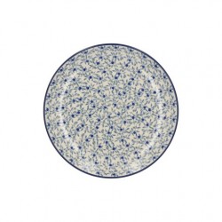 Dinerbord bord plate Ø: 25,5 cm Blue Olive Bunzlau Castle 1257-2506