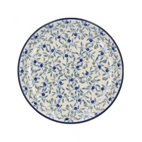 Gebaksbord 16 cm Blue Olive Bunzlau Castle 1261-2506