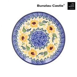 Gebaksbord bord VGM Sunflowers Bunzlau Castle 1261-2928
