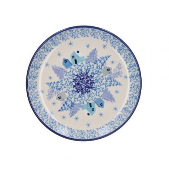 Gebaksbord bord 16 cm  Winter Bunzlau Castle 1261-3452