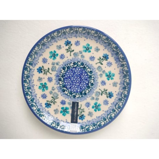 Gebaksbord  Wild Daisy Blue Bunzlau Castle 1261-3502