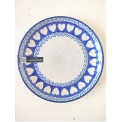 Gebaksbord bord 16 cm White Valentine Retro Bunzlau Castle 1261-375M