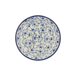 Petit fours bord 12 cm Blue Olive Bunzlau Castle 2321-2506