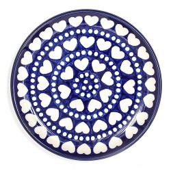 Gebaksbord bord  Ø: 16 cm  Blue Valentine Bunzlau Castle 1261-0375E