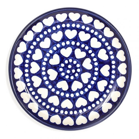 Gebaksbord bord  Ø: 16 cm  Blue Valentine Bunzlau Castle 1261-0375E