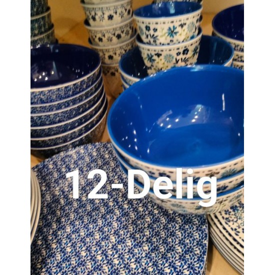 Melamine Servies set 4 personen zelf samenstellen 10% korting op stukprijs!