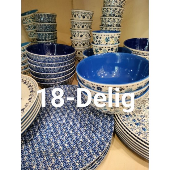 Melamine Servies set 6 personen zelf samenstellen 10% korting op stukprijs!