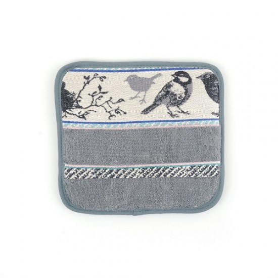 Pannenlap Birds Grey