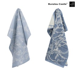 Textielset VGM collectie Almond-Blossom Bunzlau Castle