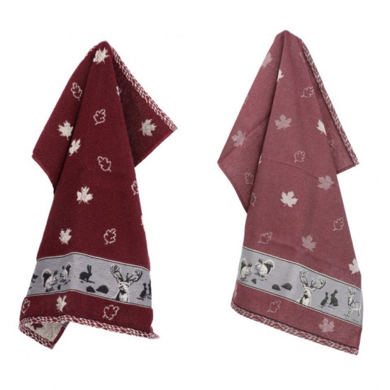 Textielset Bellefleur donkergroen