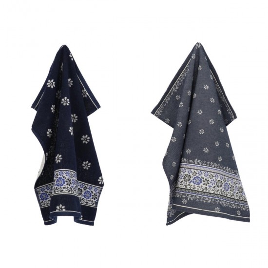 Textielset Bellefleur donkergroen