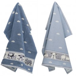 Textielset Schaap blauw Bunzlau Castle Textielset Schaap blauw Bunzlau Castle