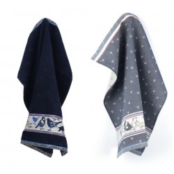Textielset Vogel donkerblauw Bunzlau Castle Textielset Vogel donkerblauw Bunzlau Castle