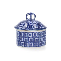 Miniature Box Blue Diamond 4kw Bunzlau Castle 1110-2253