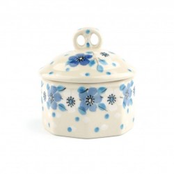 Miniature Box Blue White Love Bunzlau Castle 1110-2328
