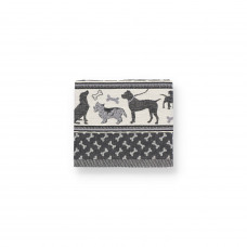 Theedoek Dog Black