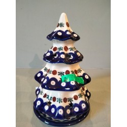 Kerstboom 20 cm Flower Tendrill Bunzlau 1602-0070