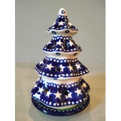Kerstboom 20 cm Stars Bunzlau 1602