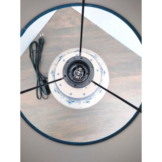 Tafellamp met linnen kap Day Dream Bunzlau Castle 2683-2524