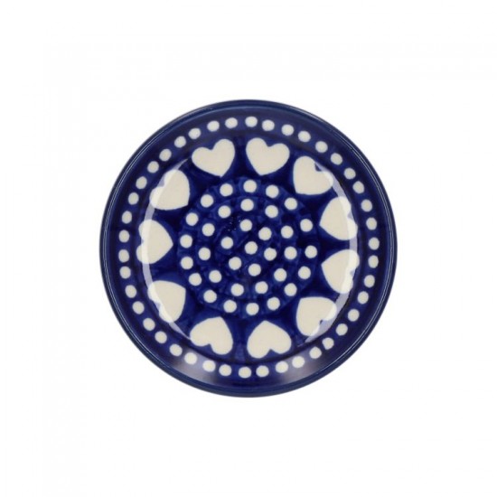 Theetip rond Blue Valentine Bunzlau Castle 1262-0375E