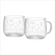 Set van 2 theeglazen 400 ml. Borosilicaat glas Bunzlau Castle