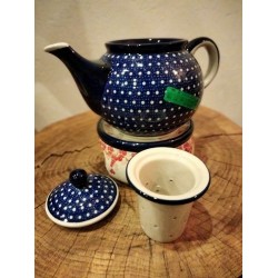Theepot met zeef 900 ml. Bunzlau Castle