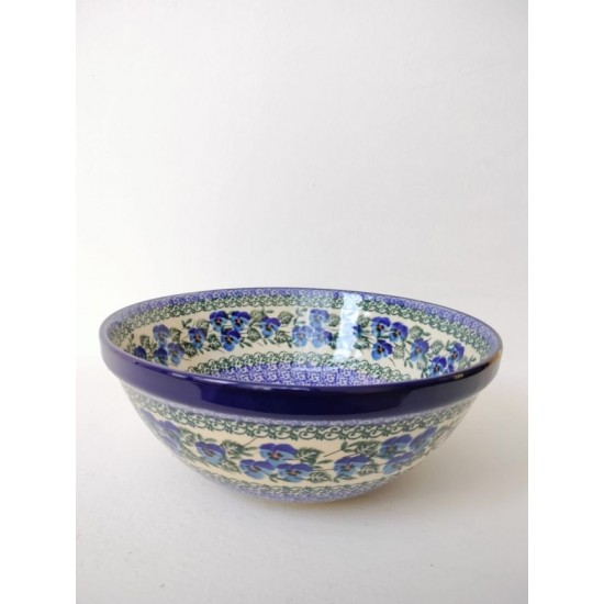 Schaal bowl kom 2080 ml  Blue Violin Bunzlau Castle 1056-2273