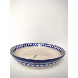 Schaal opdekschaal XL 32 cm White Valentine Bunzlau 115-375m