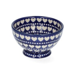 Kom op voet 630 ml Blue Valentine Bunzlau Castle