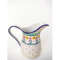 Schenkkan waterkan 800 ml Flower Festival Bunzlau Castle 1336-b36
