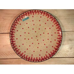 Taartschaal Ø: 38 cm  Cranberry