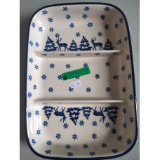 Drievaksschaal sausjesschaal Bunzlau 