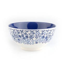 Melamine Kom Indigo Lace Ø: 15 cm