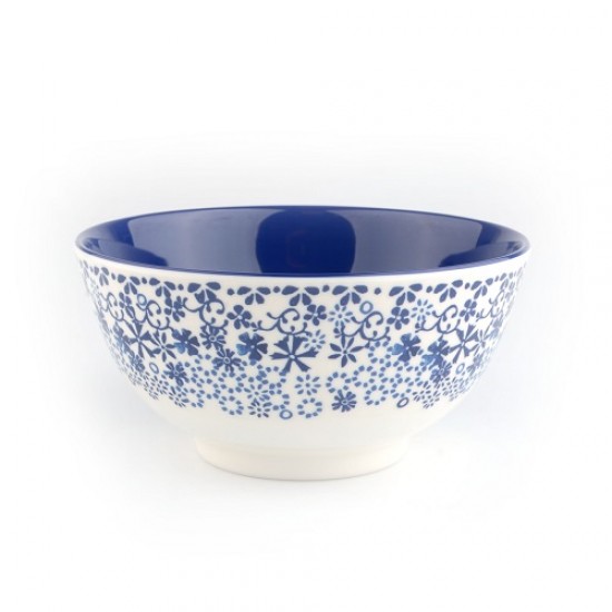 Melamine Kom Indigo Lace 15 cm Bunzlau Castle 3623