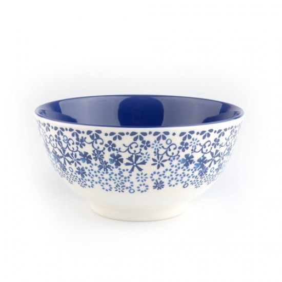 Melamine kom Indigo Lace Ø: 15 cm