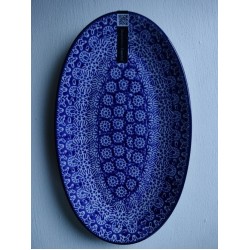 Ovale Schaal Lace Bunzlau Castle 1301-0884