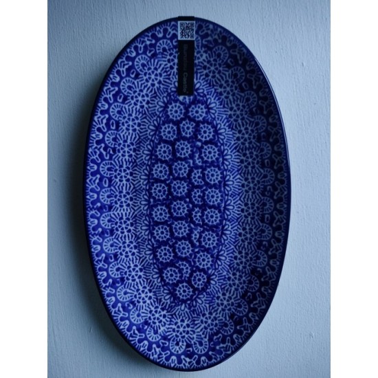 Ovale Schaal Lace Bunzlau Castle 1301-0884