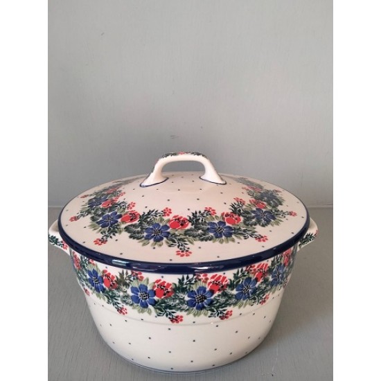 Soepterrine Tureen  Dekschaal Bunzlau 