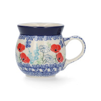 Boeren mok 240 ml  Poppy Garden 1005-2901 Bunzlau Castle
