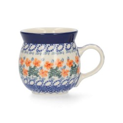 Boeren mok  bolmok 240 ml  1005-3368 Orange Blossom Bunzlau Castle
