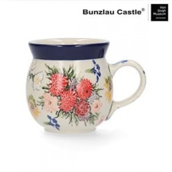 Boeren mok  bolmok 240 ml  Unikat Anniversary  VGM Bunzlau Castle